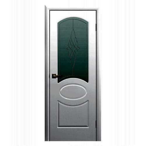 Дверь межкомнатная СОНАТА, пвх (ст. матовое)